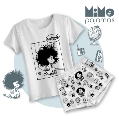 Mafalda Blanco y Negro